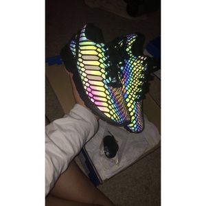 Adidas Xeno ZX Flux Black Reflective Multi Color